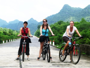 Biking in Hoian