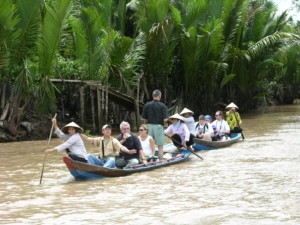 Mekong Sampan Boat